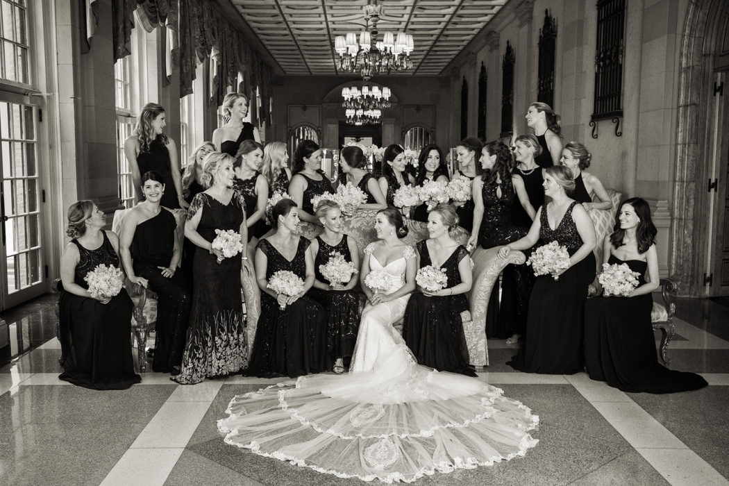 An Extravagant Black-Tie Wedding at The Breakers