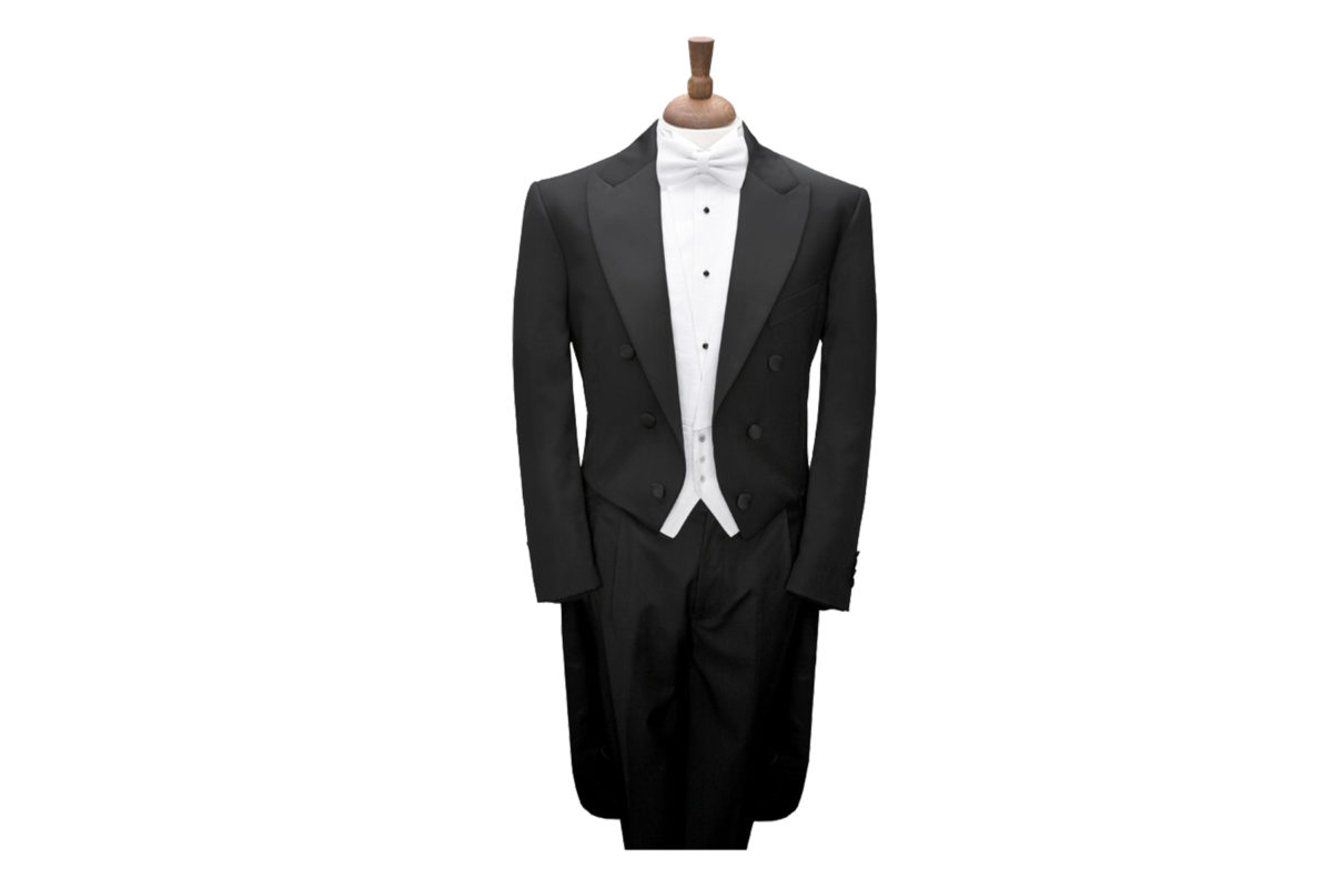 black tie dress code for wedding