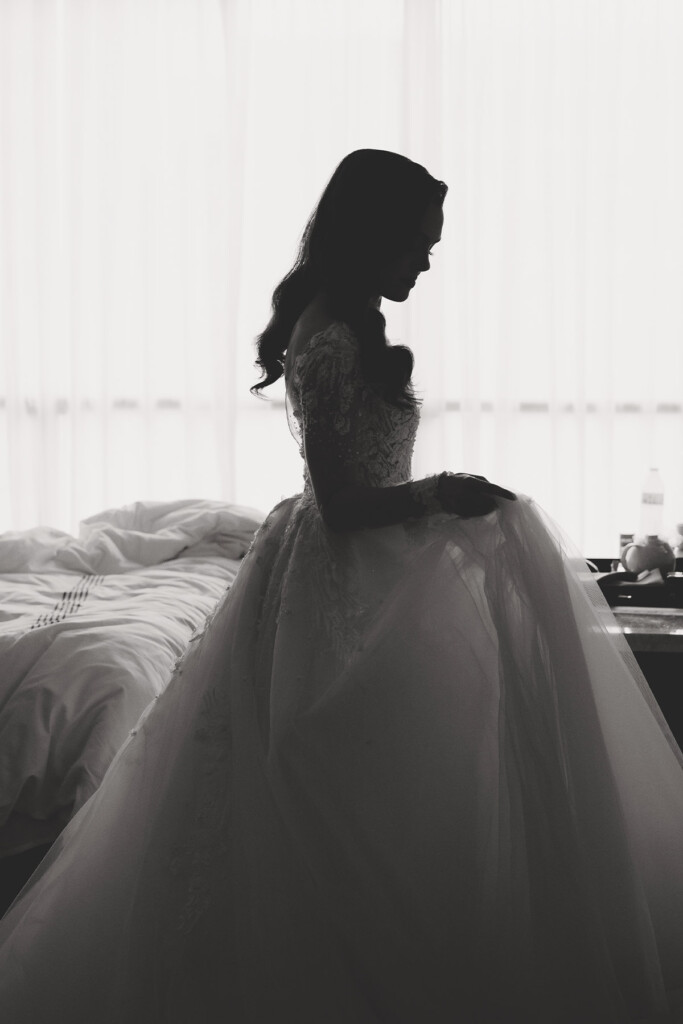 Bridal Gown Portrait from Amanda and Mohammed's Wedding