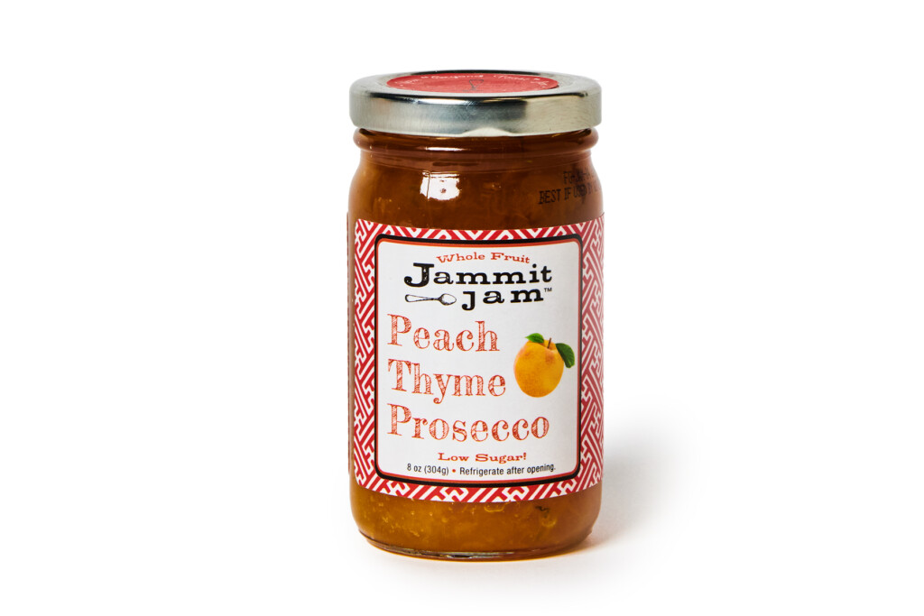 Jammit Jam, Peach Thyme Prosecco Jam