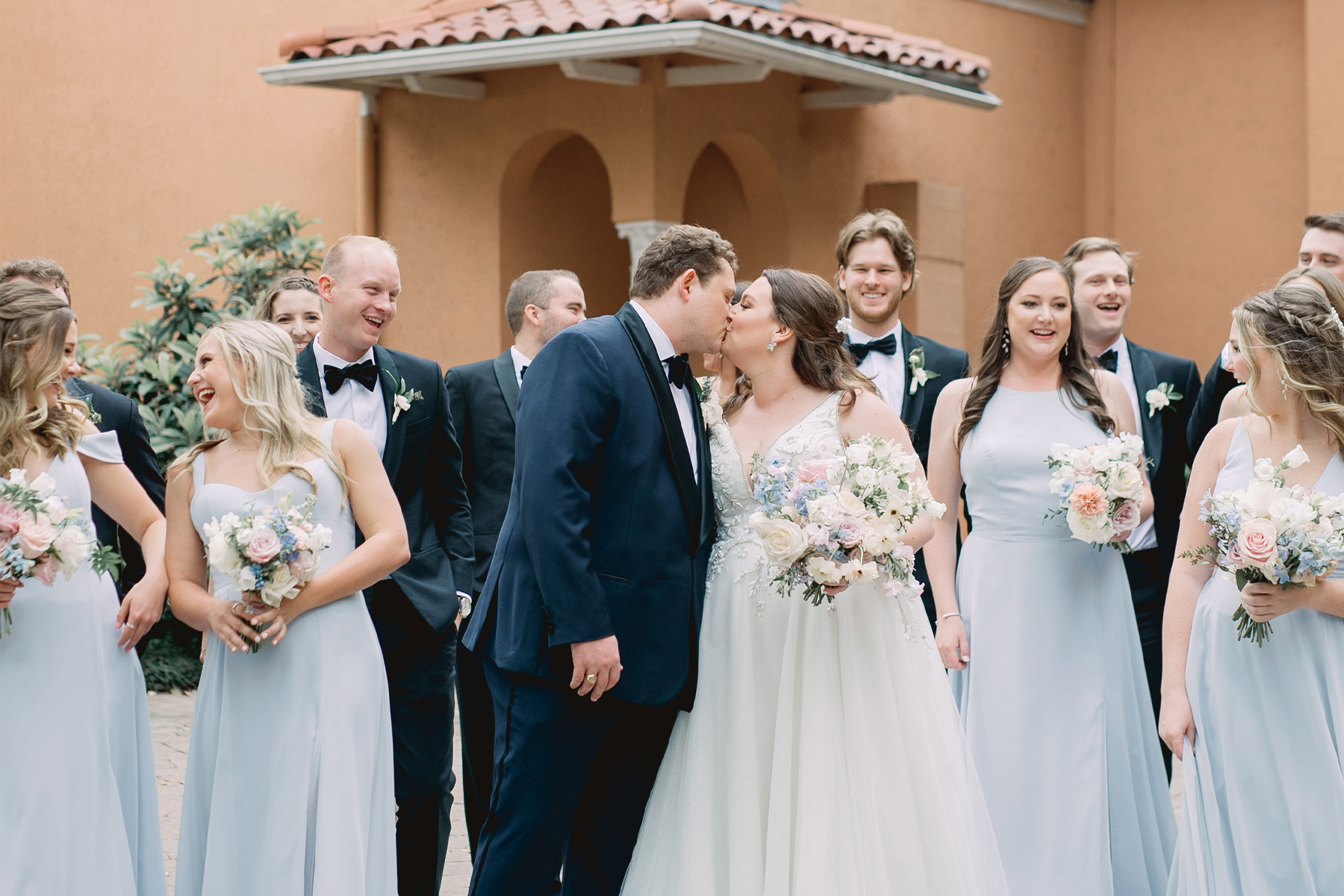 Childhood Friends Turned Sweethearts Wed In a Community-Centric Day