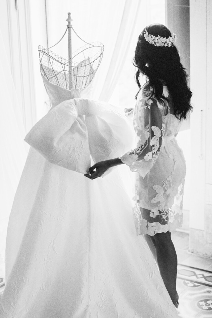 Afsoon Gazor & Jace Grandinetti's Wedding Bridal Gown