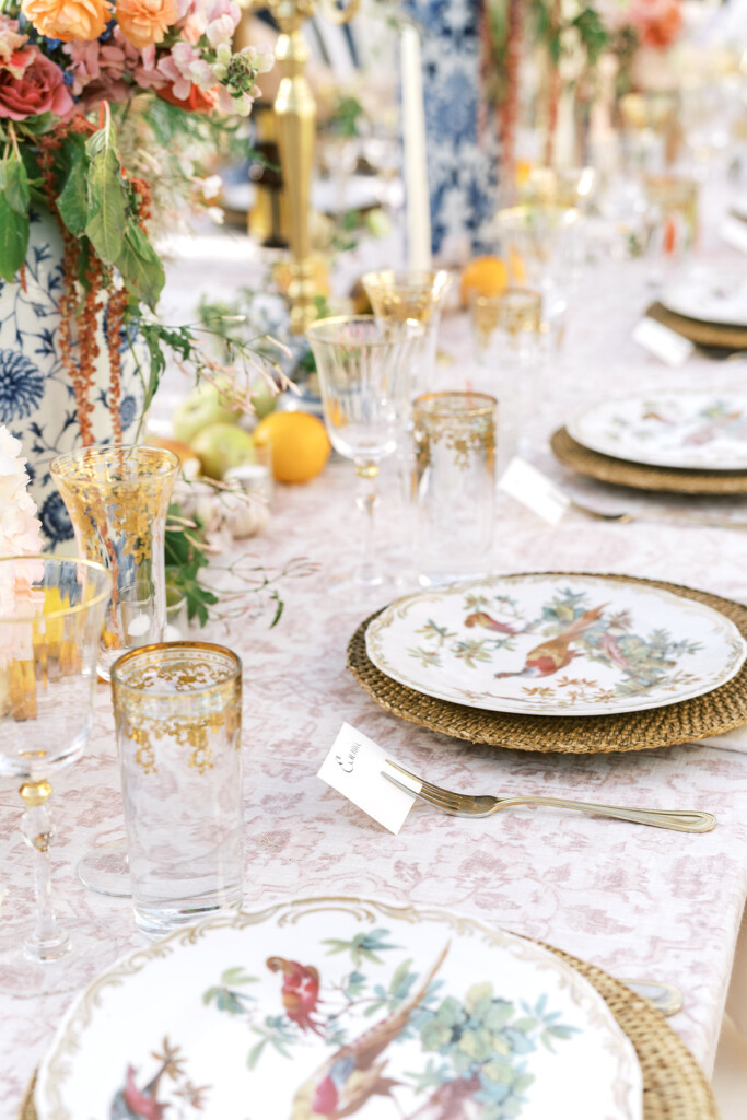 Twyla Shelmire and Chris Thompson's Wedding, Table Setting