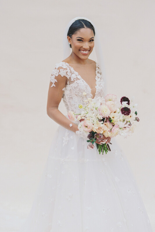 See How This Olympian Bride's Fairytale Wedding Dreams Came True