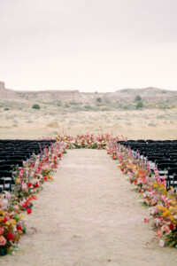 Janie Johnson & Jake Finlay's Wedding, Aisle Decor