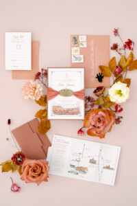 Janie Johnson & Jake Finlay's Wedding, Stationary Design